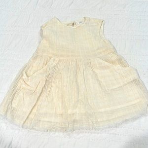 Zara Girls Dress Linen